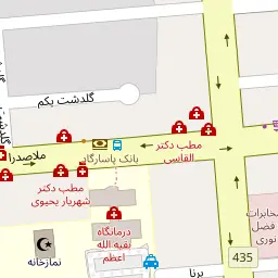 این نقشه، نشانی دکتر عزیزه قاسمی نژاد متخصص زنان، زایمان و نازایی در شهر تهران است. در اینجا آماده پذیرایی، ویزیت، معاینه و ارایه خدمات به شما بیماران گرامی هستند.