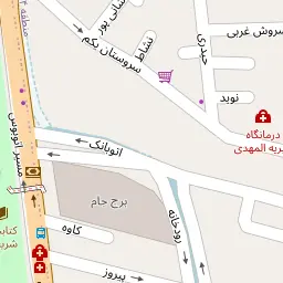 این نقشه، آدرس دکتر مریم قدردان ایزدی متخصص زنان، زایمان و نازایی در شهر تهران است. در اینجا آماده پذیرایی، ویزیت، معاینه و ارایه خدمات به شما بیماران گرامی هستند.