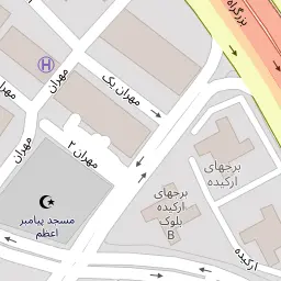 این نقشه، آدرس مرکز زیبایی پوست الماس (پاسداران) متخصص زیبایی پوست در شهر تهران است. در اینجا آماده پذیرایی، ویزیت، معاینه و ارایه خدمات به شما بیماران گرامی هستند.