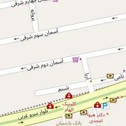 این نقشه، آدرس دکتر یوسف بالوی پور متخصص دندان پزشک در شهر تهران است. در اینجا آماده پذیرایی، ویزیت، معاینه و ارایه خدمات به شما بیماران گرامی هستند.